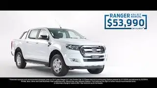 Ford 2017 Plate Clearance Now On Plus Ranger Extended Warranty, While Stocks Last