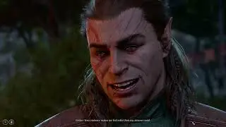 Parting is such sweet sorrow/Halsin being sweet [NO Commentary | BG3 Act 3]