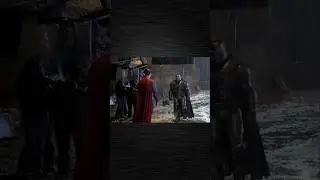 Mech Batsuit 'Batman v Superman' behind the scene