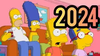 Previsões dos Simpsons para 2024.