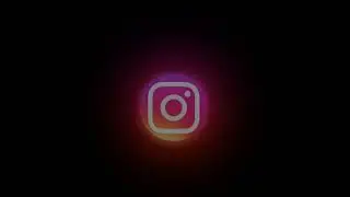 Instagram Glowing Neon Black Screen Video By Manav Editz || Neon Video Black Screen