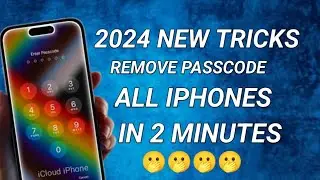 2024 New Trick Remove Passcode All iPhone In 2 Minutes | How To Unlock iPhone If Forgot Password