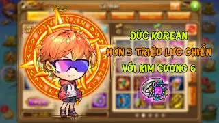 [Gunny mobi] Giá 50M - Đức Koren - cụm sv519  - lực chiến hơn 5 triệu chỉ với kim cương 6
