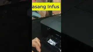 pilih mana printer dipasang infus atau tidak 