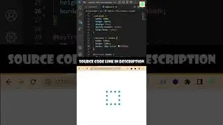 How to make dotted loader with CSS |  HTML CSS Tutorial | CodeIsMine