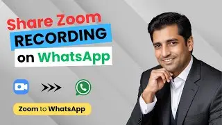 How to Share Zoom Recording on WhatsApp