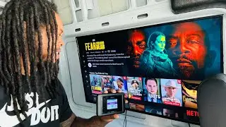 How I Watch Tv While Living Inside My Van On The Road Full Time