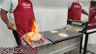 chapati making machine / roti maker machine / semi automatic roti making machine /tortilla machine