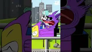 #Animation: CatNap's Roller Coaster Ride 🤣Smiling Critters POPPY PLAYTIME CHAPTER 3