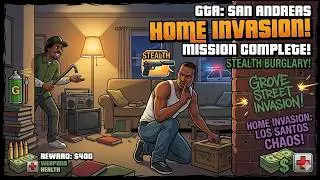 Home Invasion GTA San Andreas: The Ultimate Stealth Mission! 🤫