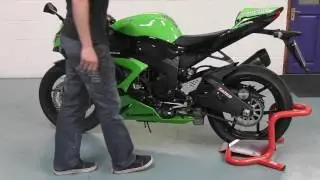 Motorcycle Wheel Chock - Bike Grab Parking Stand