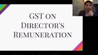 GST on Director's Remuneration - Detailed Analysis | RCM | Vivek Agarwal FCA, CS, LLB