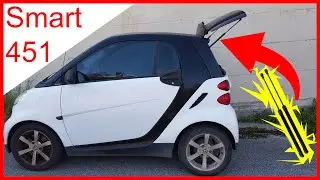 Sostituire pistoncini lunotto Smart 451