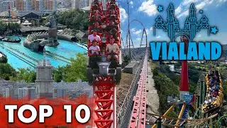TOP 10 Rides at Vialand Istanbul 🇹🇷
