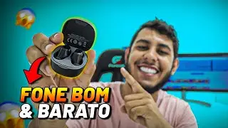 ME IMPRESSIONOU! Baseus Encok WM01 - Fone Bluetooth BARATO e MUITO BOM! Unboxing & Review Completo