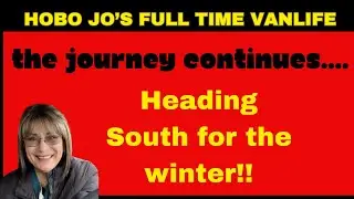 My journey continues with stops along the way.