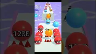 ! Ball Run 2048 ! 🌏 Infinity Gameplay #shorts #ballrun2048