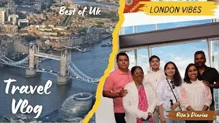 Road Trip to London 2024 || The Shards view || London Bridge & Westminster  Abbey