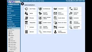Login to Admin in Vici Dial | Basic real time in vici dial