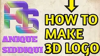 [ PICSART ] HOW TO MAKE 3D LOGO