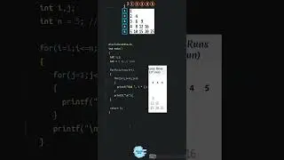 Number pattern programs in less than 60 seconds 