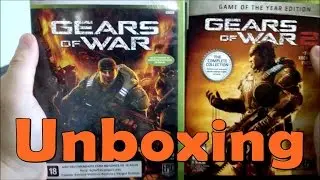 Gears of War / Gears of War 2 - Xbox 360 - UNBOXING