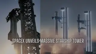 Epic Reveal SpaceX Unveils Massive Starship Tower Leaving NASA Jaw Dropped!#starship #spacexstarship