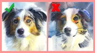 Dos and Don'ts for Painting Animals in Watercolor
