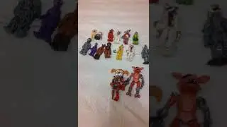 Фигурки фнаф из пластилина 10 часть