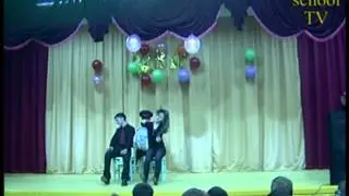 Специальный выпуск школьных новостей посвященный районной игре КВН