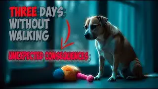 Three days without a walk: unexpected consequences for a dog