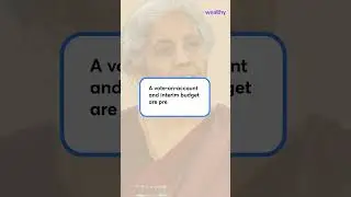 Interim Budget vs Vote-on-account #nirmlasitaraman  #finterimbudget #economicboost