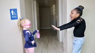 Girl Uses BOYS BATHROOM, She DIDN’T LISTEN | D.C.’s Family