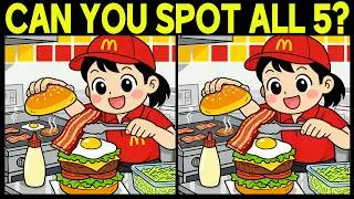 How Sharp Are Your Eyes? Find the Hidden Differences