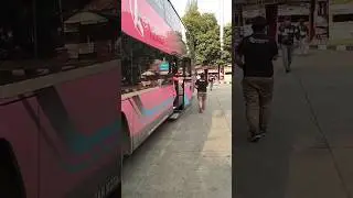 PRAMUGARI CANTIK BUS DOUBLE DECKER KENCANA #shortvideo #shorts #fypシ゚viral #bus