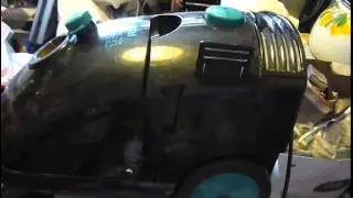 Первое включение пылесоса Rowenta dymbo RS 008 1300w