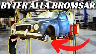 BYTER BROMSAR PÅ VOLVO PV SOM SUTTIT I 40 ÅR - [VLOGG 