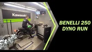 Benelli 250 on the dyno!