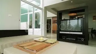 Luxury Loft Apartment Interior. Stock Footage