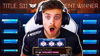 *OMG* Unlocking the ULTRA RARE Pink SSL Tournament Winner Title in Rocket League in JUST ONE WEEK!