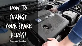 How To Change Your Spark Plugs - MK4 Golf!