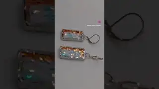 Dichroic glass turned into jewelry/ stained glass jewelry/ fused glass jewelry/ etc #jewelry