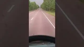 как догнали дождь,на КамАЗ