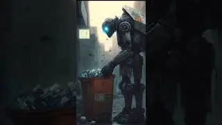 I asked AI to draw a robot assistant. 