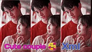 Cute Couple 🥰 Xml Alightmotion xml Present video editing,#viral #alightmotion #trending
