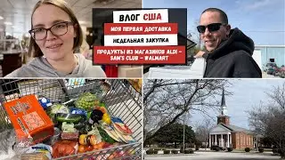 Моя Первая Доставка | Недельная Закупка | Продукты из Магазинов ALDI - Sam's Club - Walmart