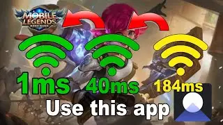 1MS PING IN MOBILE LEGENDS | REDUCE FPS DROP
