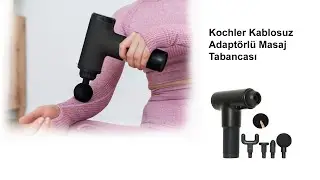Kablosuz Şarjlı Masaj Tabancası | KOCHLER