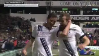 Craig Dawson scores an own goal to give Tottenham a 1-0 lead