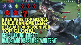 BUILD TOP 1 GLOBAL GUINEVERE THAT NEVER STOP ROAMING | MOBILE LEGENDS